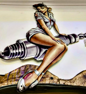 Décoration murale Pinup